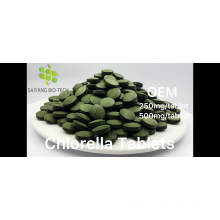 Broken Cell-Wall Bulk High Quality Organic Chlorella VulgarisTablets